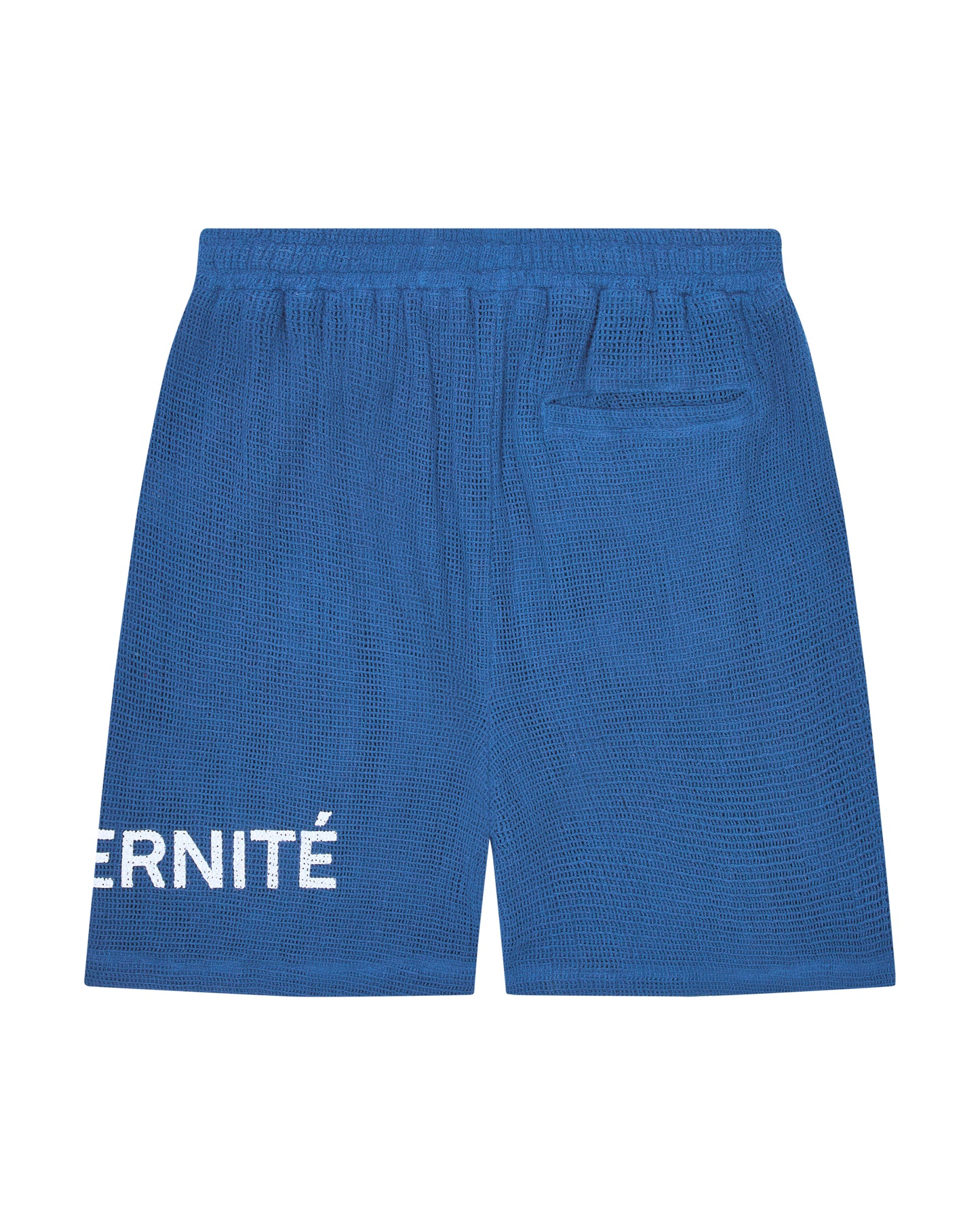 Royal Blue Crochet Shorts