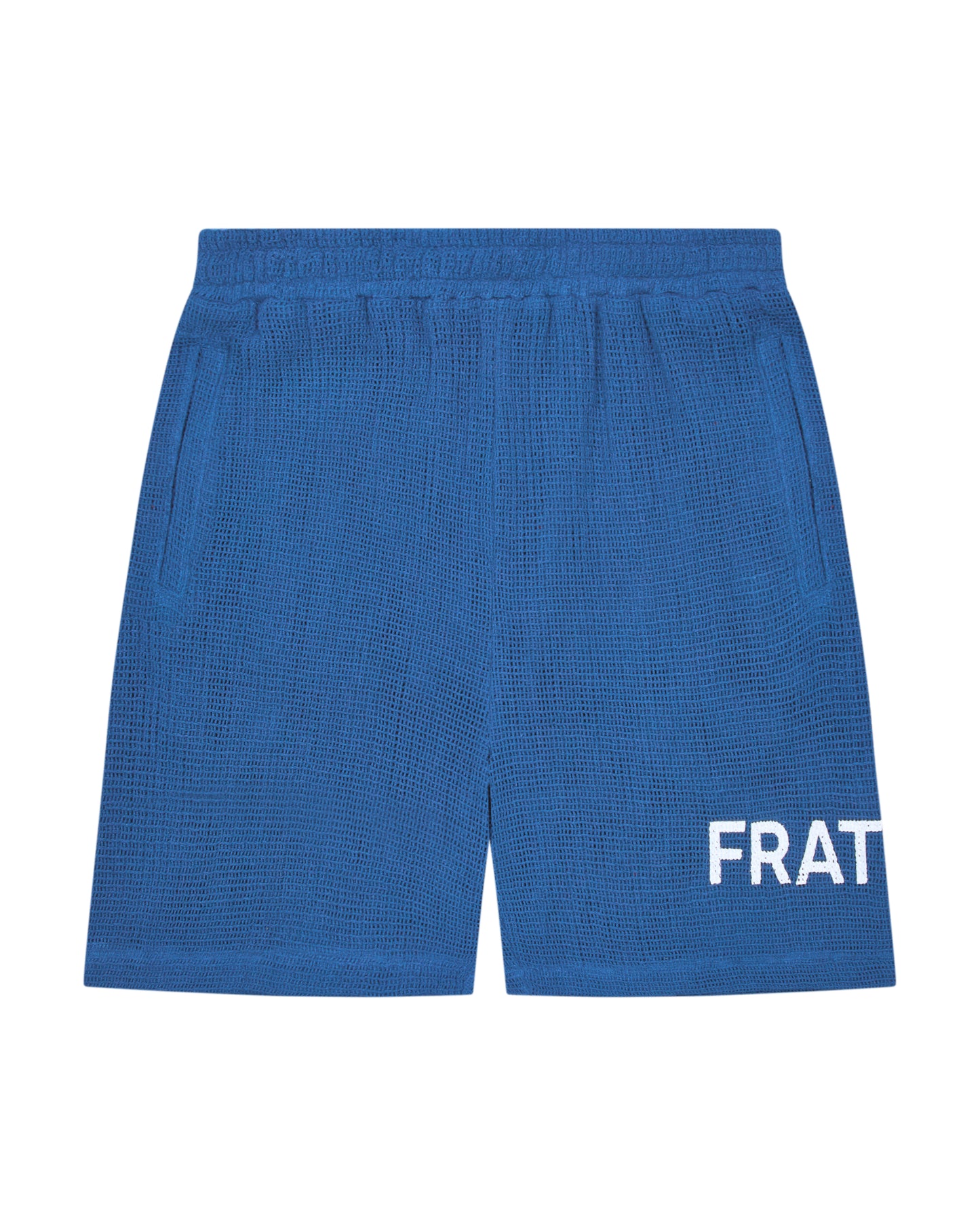 Royal Blue Crochet Shorts