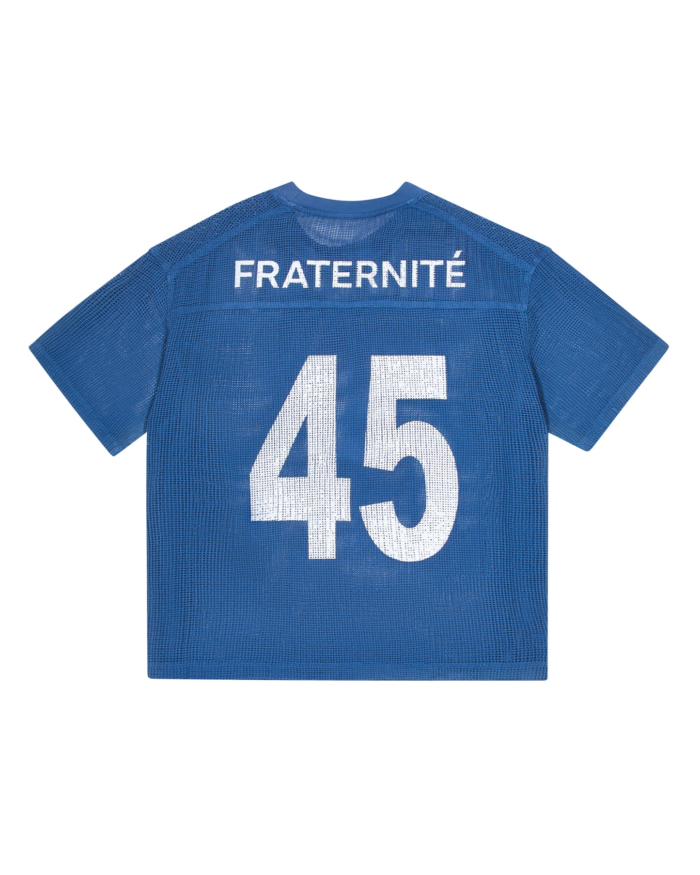 Royal Blue Crochet T Shirt