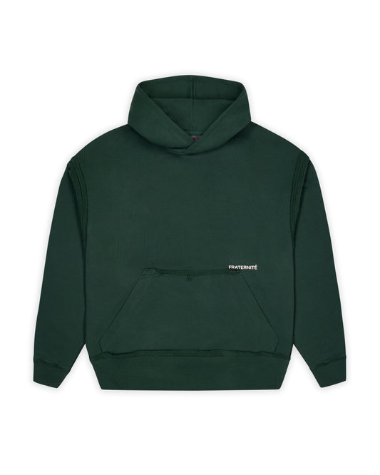 Forest Green Boxy Hoodie