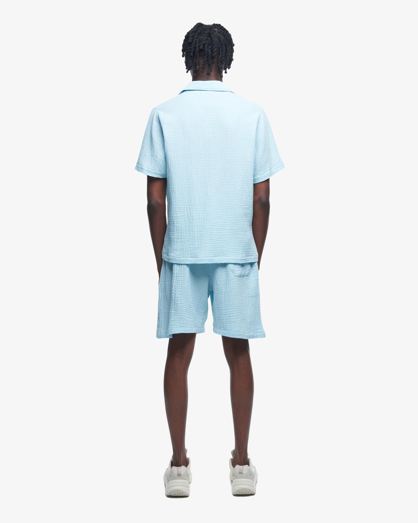 Seersucker Bermuda Shorts
