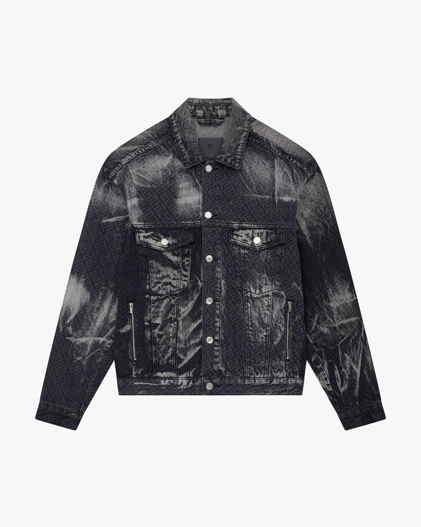 Distressed Oversized Denim Jacket