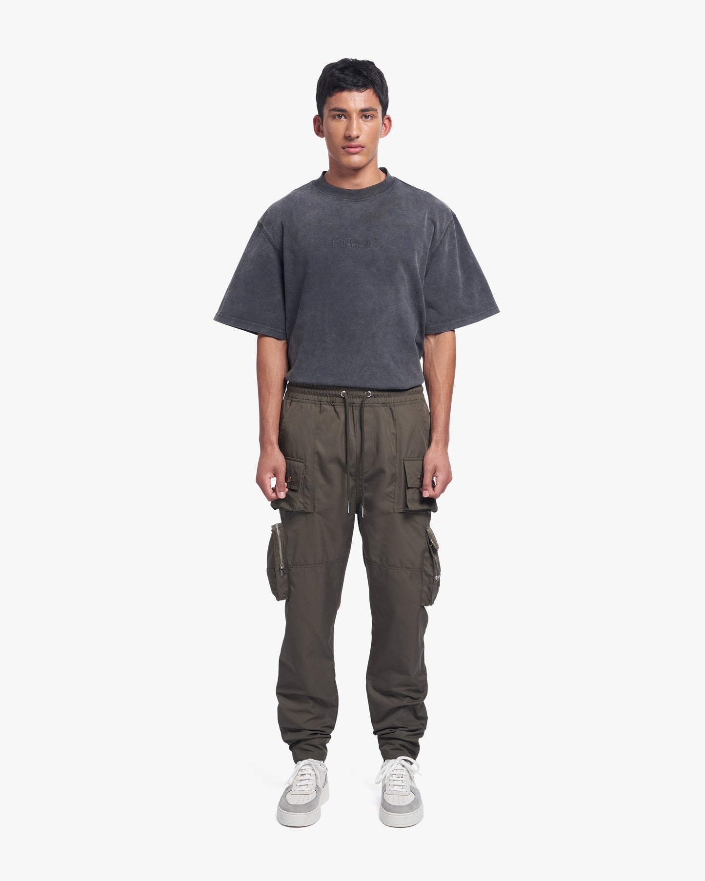 Multipocket Nylon Cargo Pants