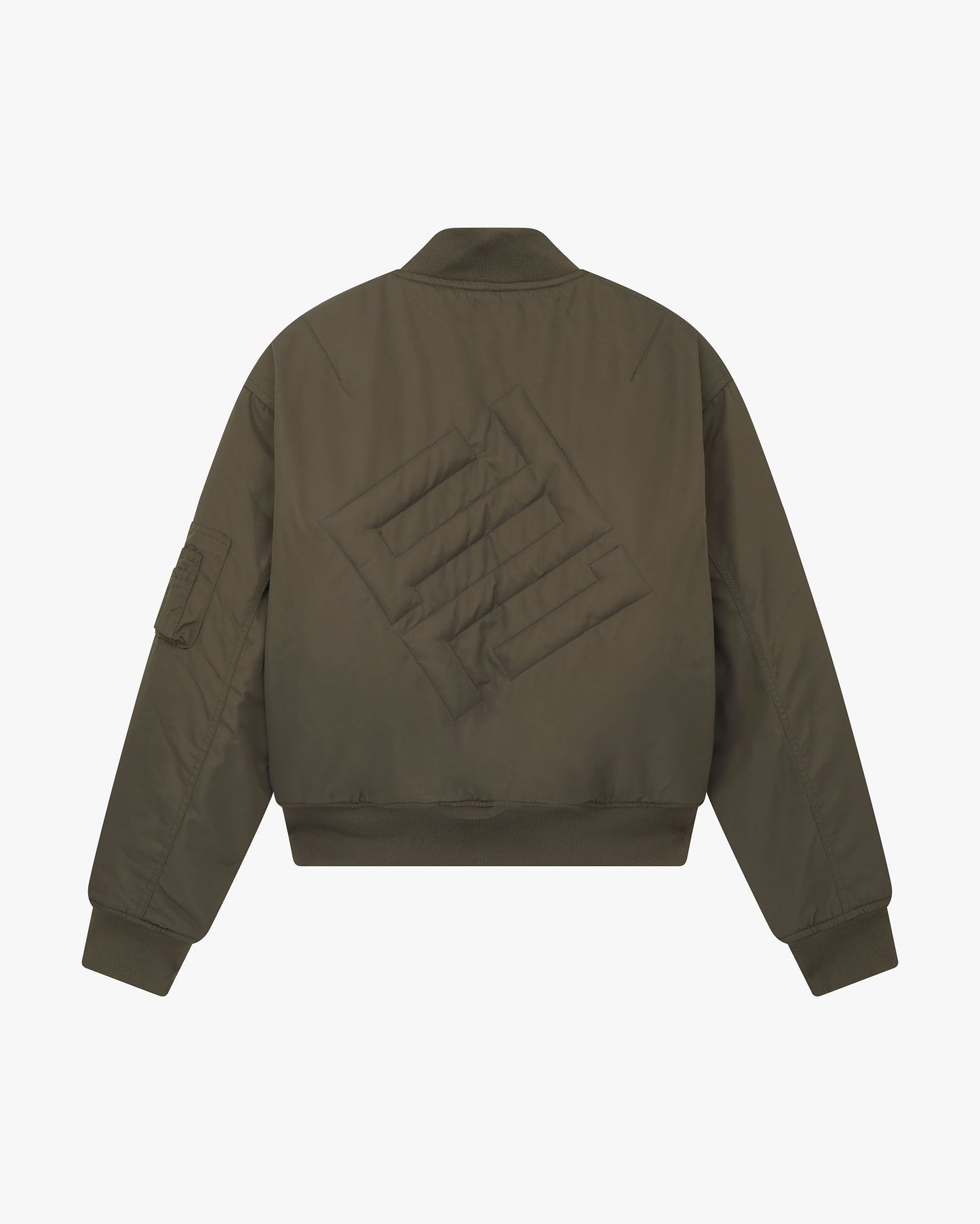 Cropped Bomber Jacket