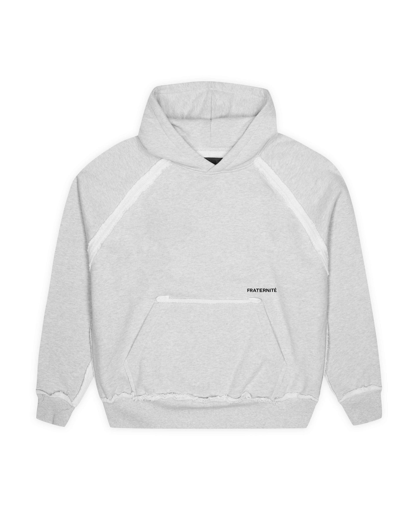 Heather Grey Boxy Fit Hoodie