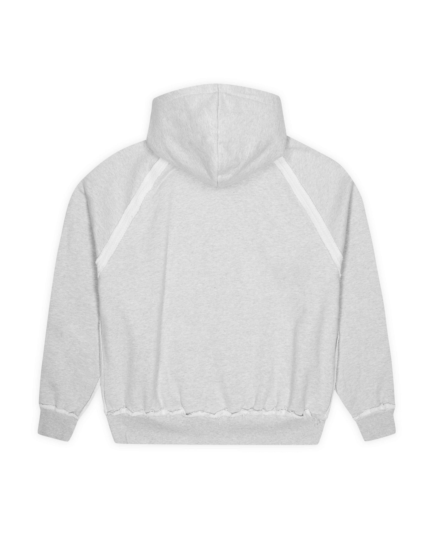 Heather Grey Boxy Fit Hoodie