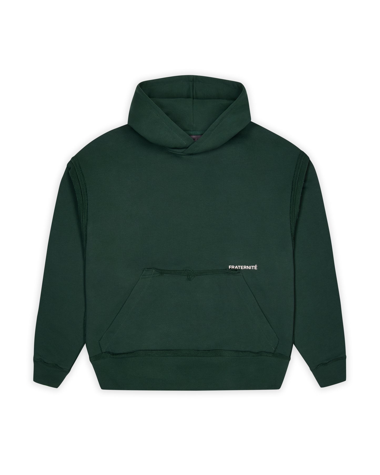 Forest Green Boxy Hoodie