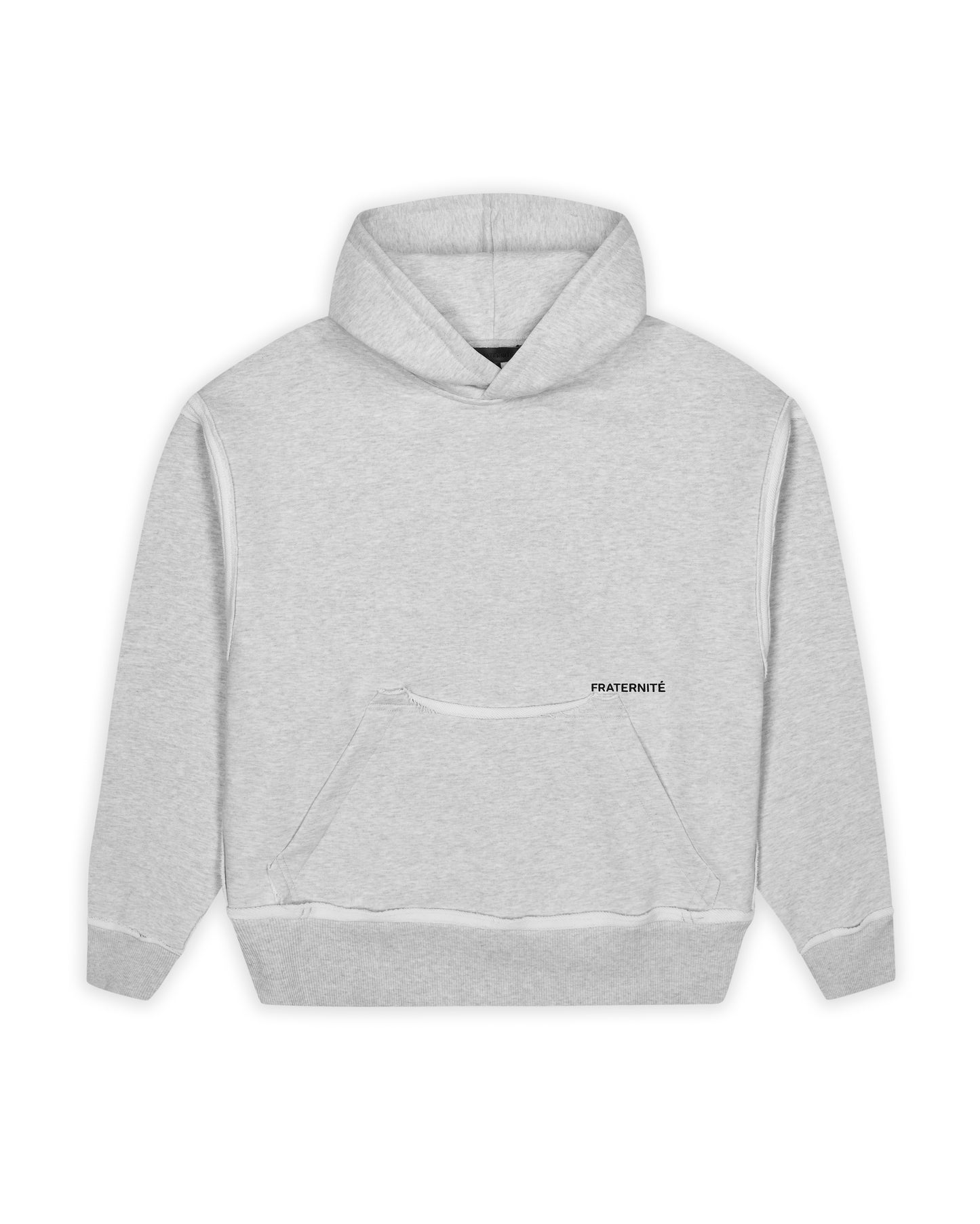 Heather Grey Boxy Hoodie