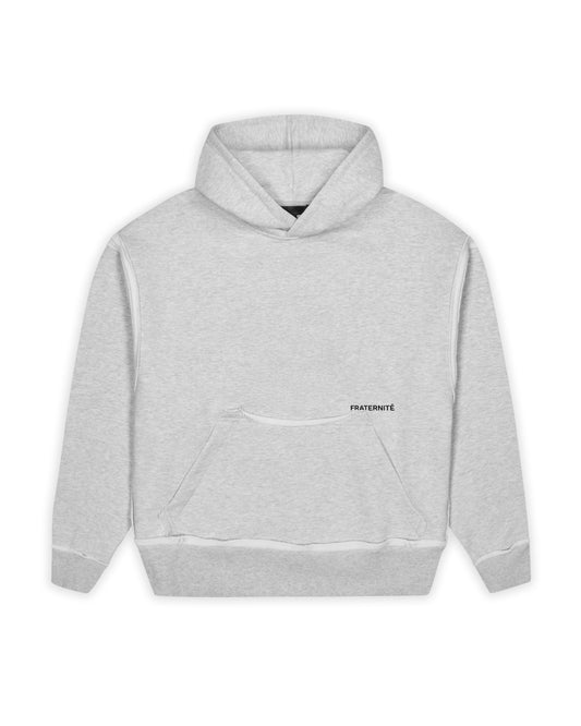 Heather Grey Boxy Hoodie