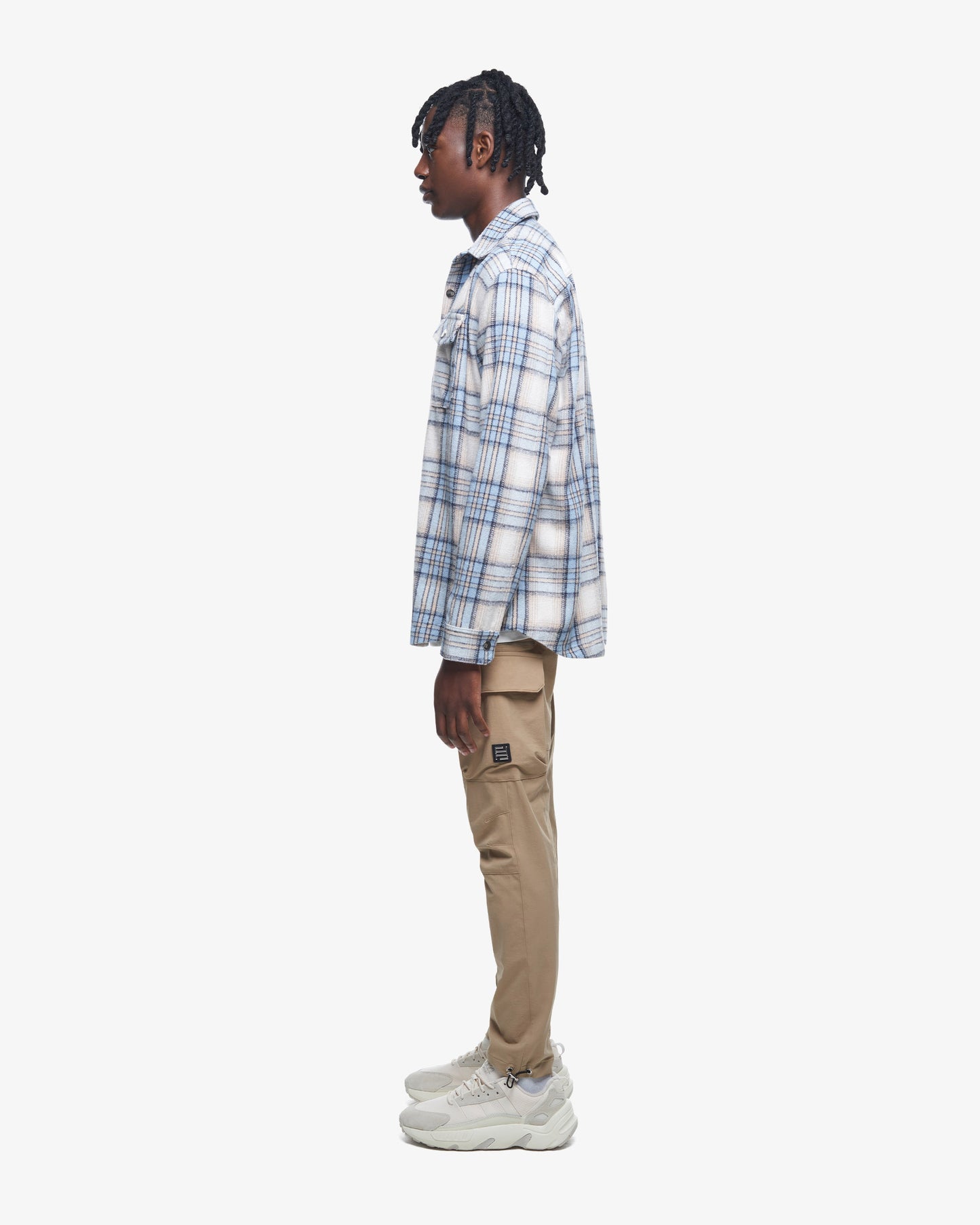 Brushed Wool Flannel Overshirt