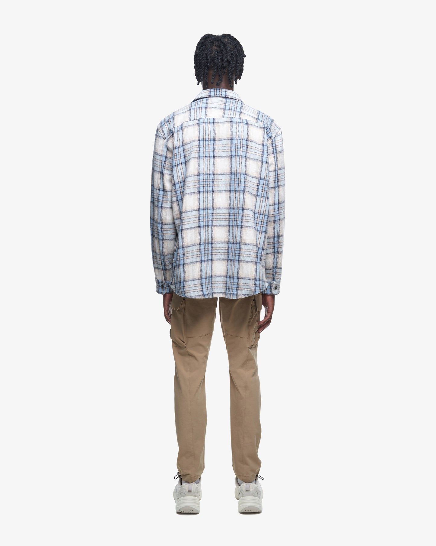 Brushed Wool Flannel Overshirt