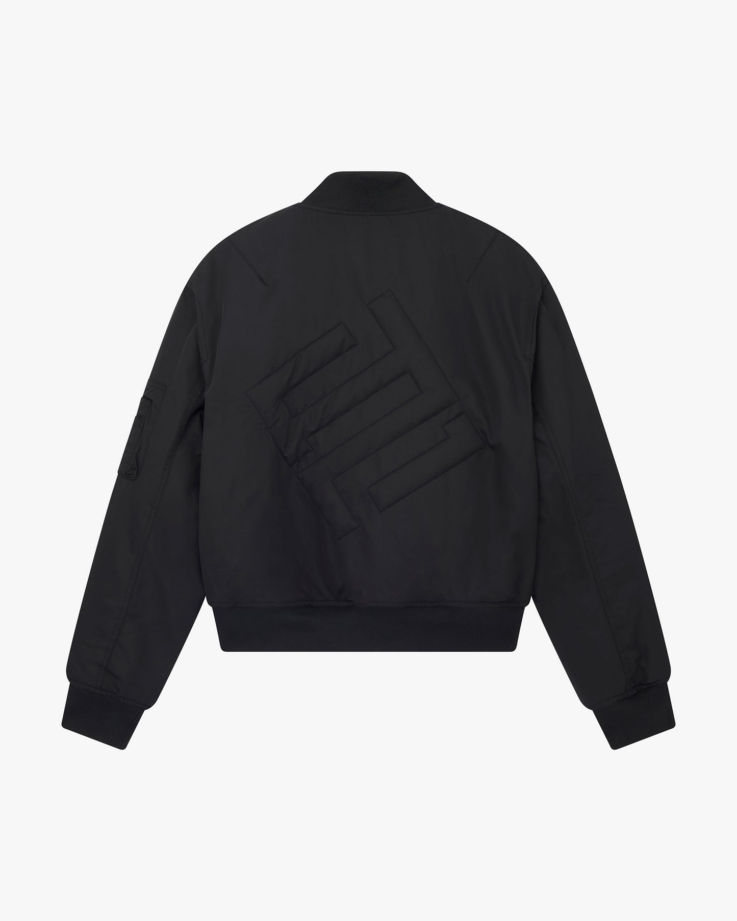 Cropped Bomber Jacket