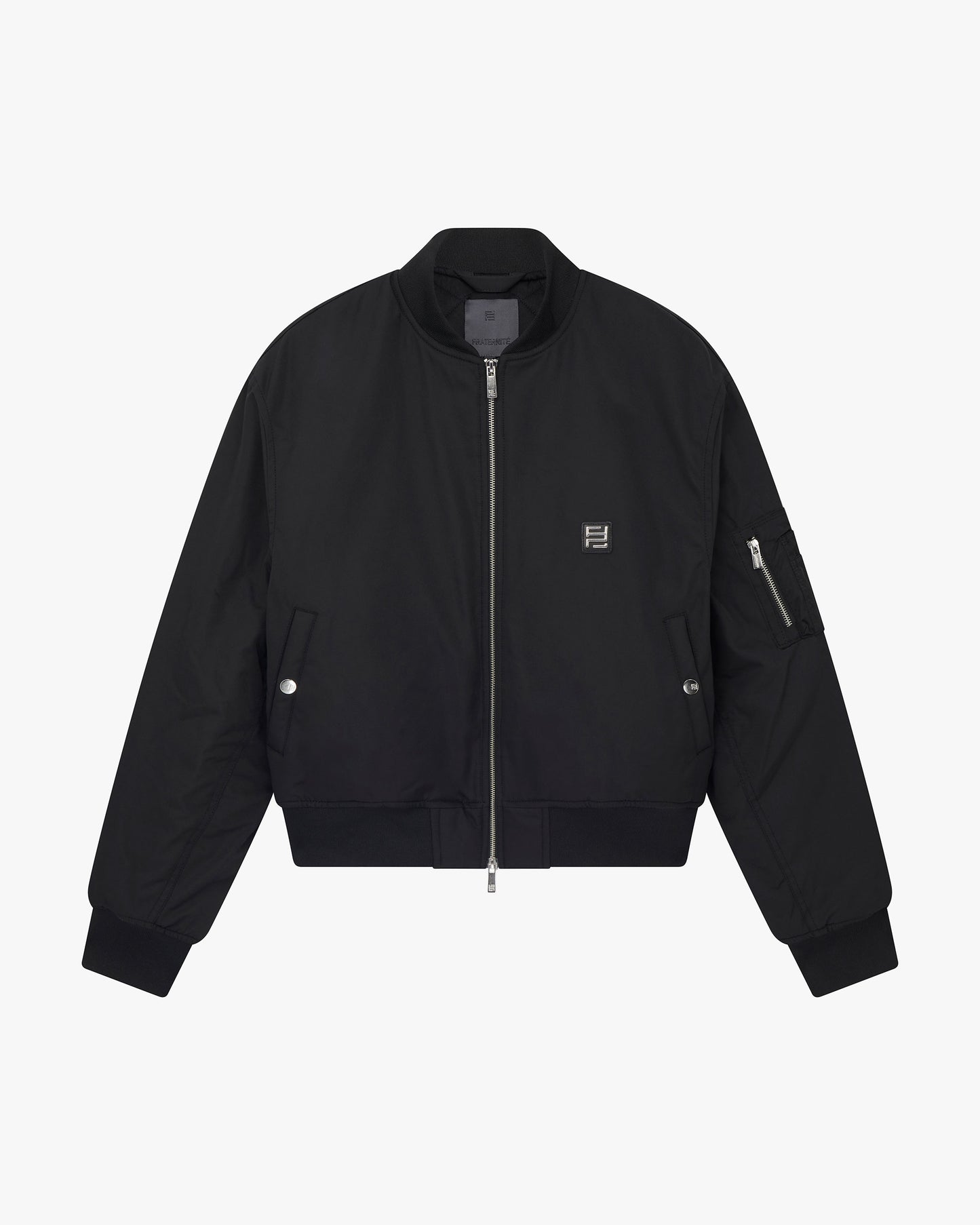 Cropped Bomber Jacket