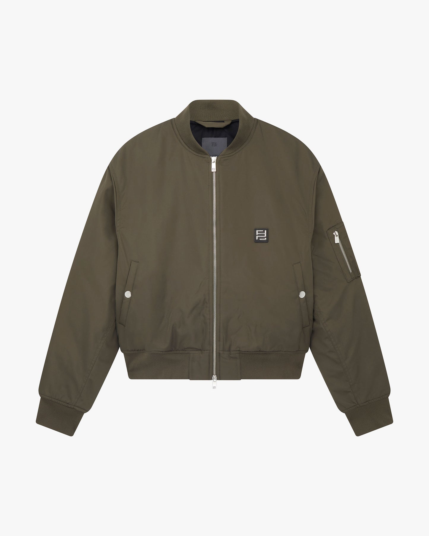 Cropped Bomber Jacket